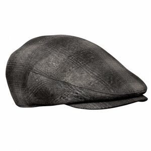 Country Gentleman Men's Plaid Flat Ivy Newsboy Hat Wool Blend Cabbie Cap L